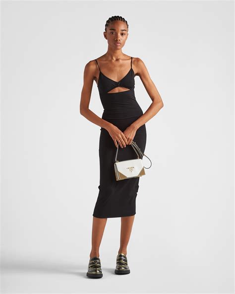 prada jersey dress|evening gowns by prada.